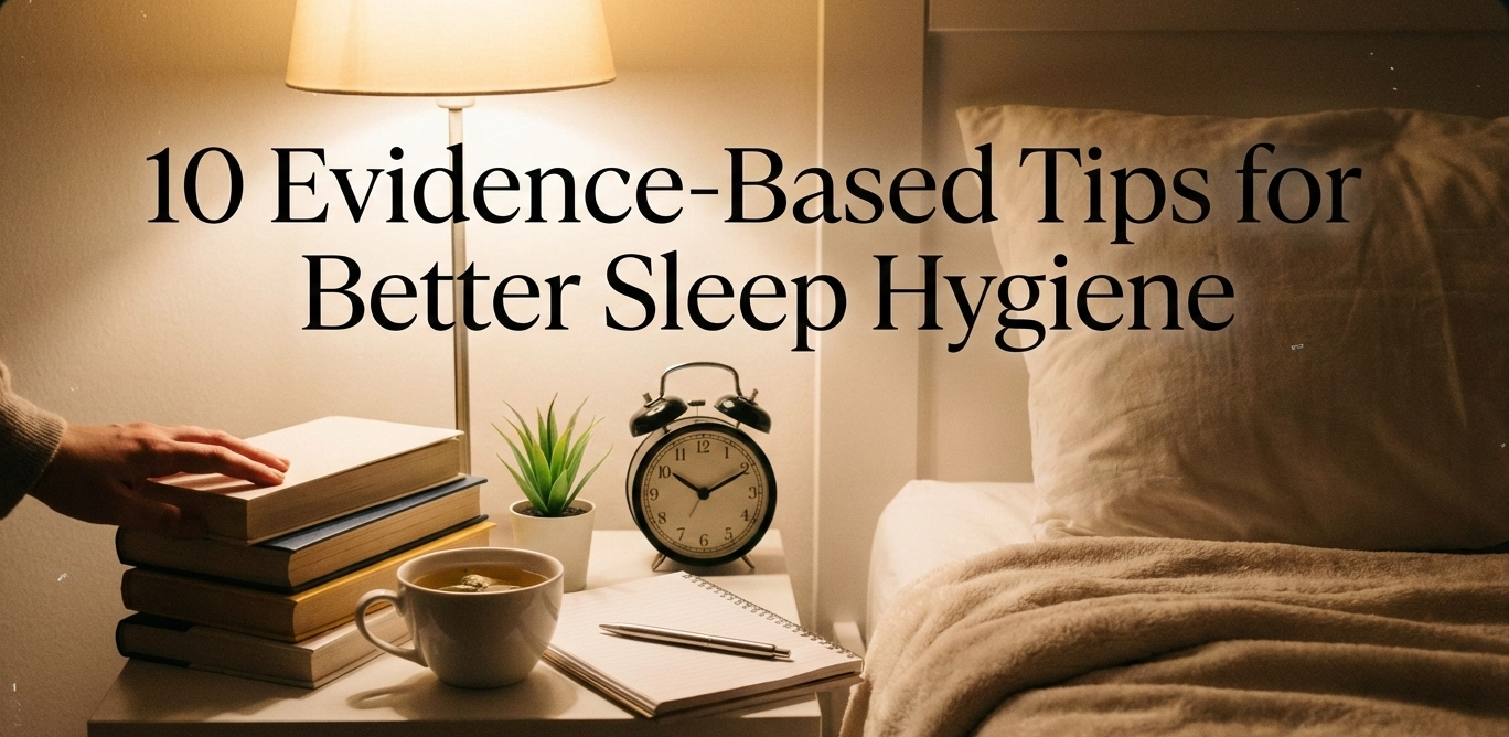 10 Evidence-Based Tips for Better Sleep Hygiene