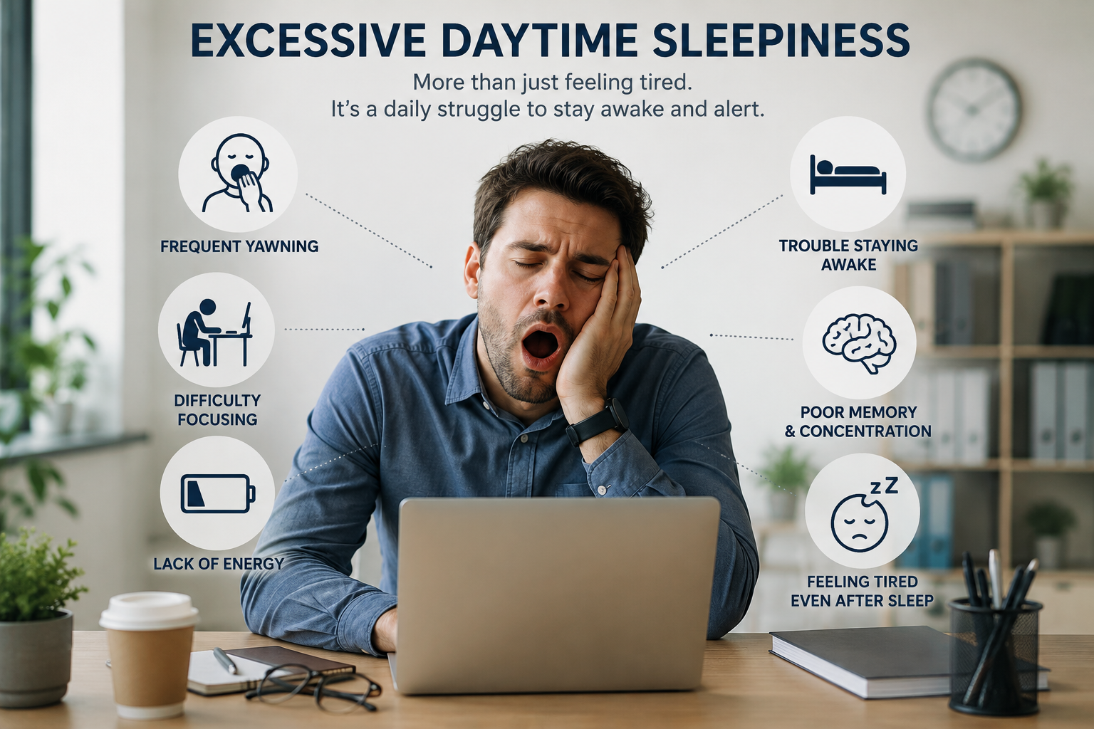 Excessive Daytime Sleepiness: Causes, Red Flags, and When to Get Tested
